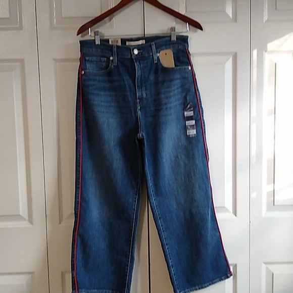 Mile high Levi's wide leg jeans size 29 - Picture 2 of 13